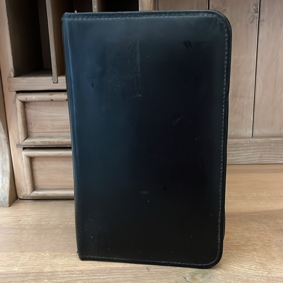 Vintage Men’s Grooming Toiletry Set Kit Top Grain Cowhide Metal Containers - Picture 2 of 11